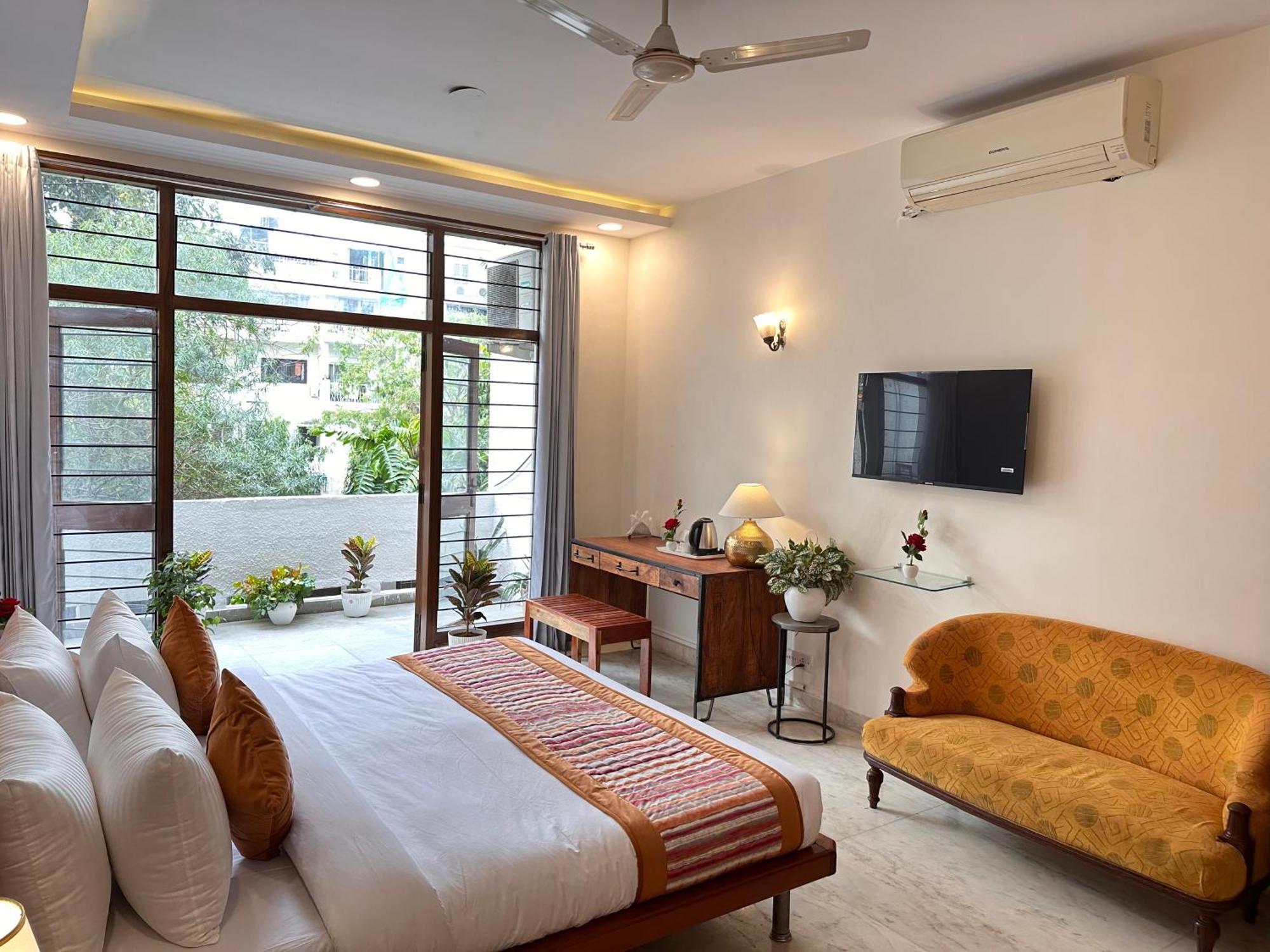 Grove Residency Hauz Khas New Delhi Couple Friendly 호텔 외부 사진